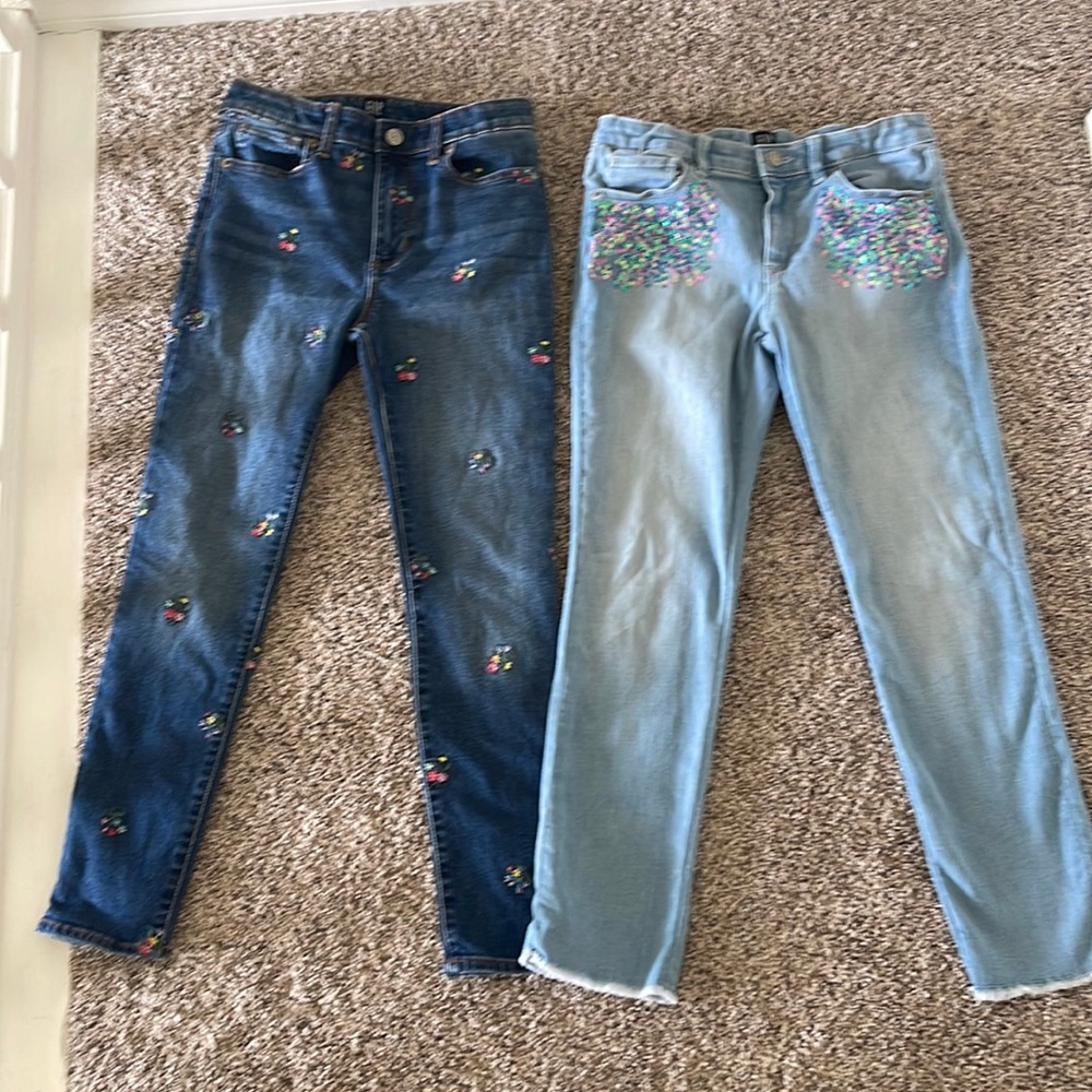GAP Jeans - 2 pairs Girl’s size 12